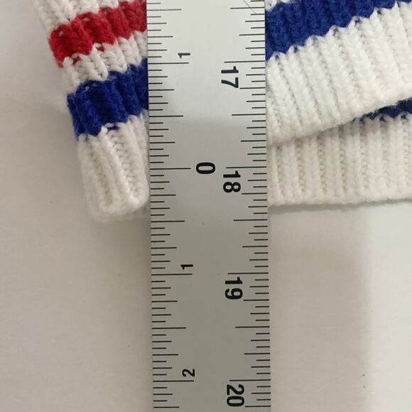 K Swiss x Forever 21 S Collaboration Cable Knit Tennis V Neck Sweater 90s - Picture 8 of 8